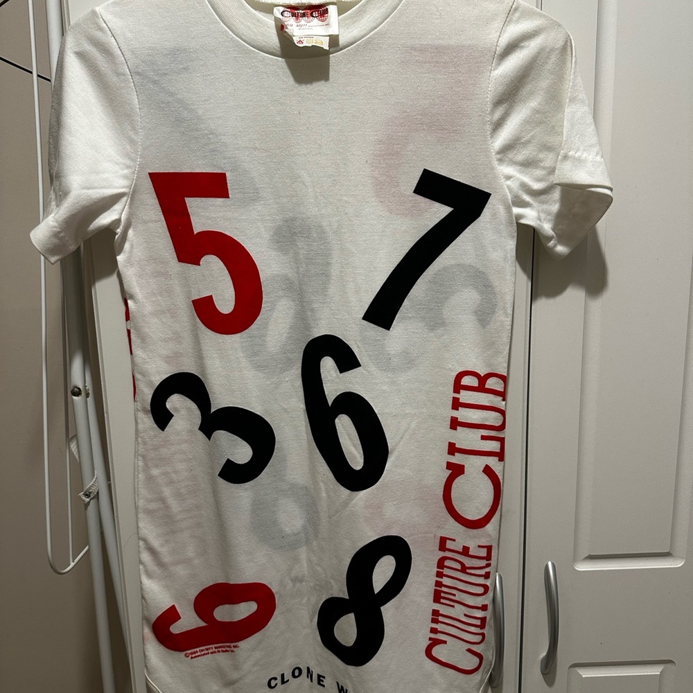 Deadstock Culture Club Concert Tee 1984 Vintage